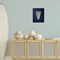 Stupell Industries Cone Shell on Blue Framed Giclee Wall Art Design by Graffi*tee Studios